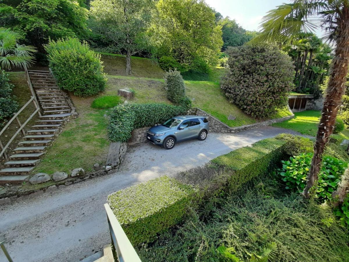 Appartamento GIOIOSA 1 con ampio terrazzo e vista Lago Belgirate Esterno foto